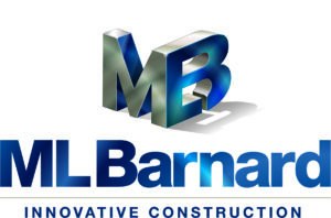 ML Barnard Logo Cube Metal